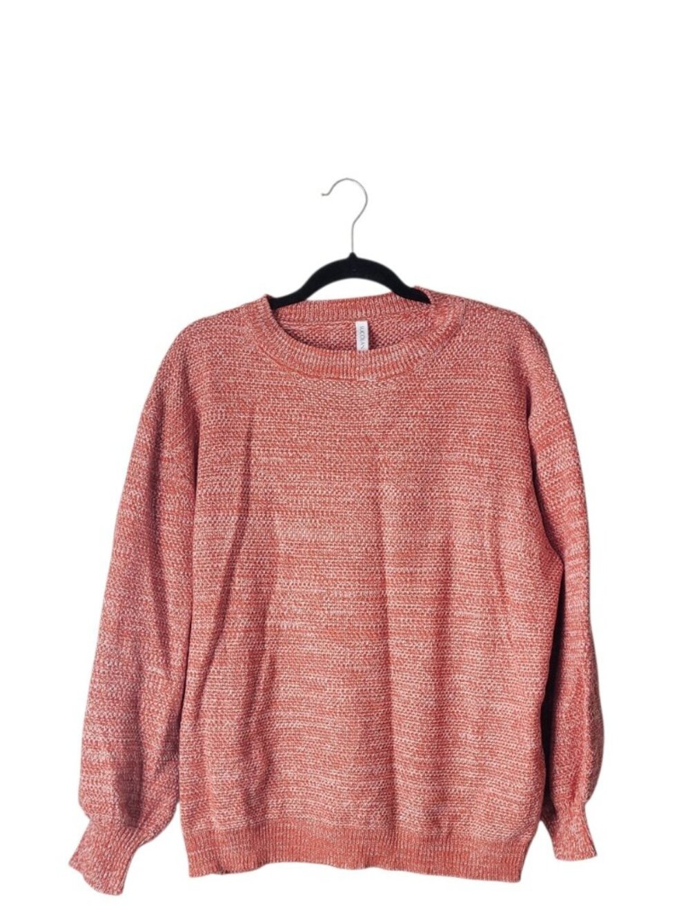 Sucolan Crochet Knit Cozy Pullover Sweater